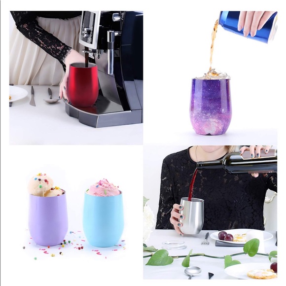 12oz double insulated tumbler-rainbow - Picture 3 of 4